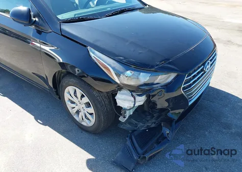 2022 Hyundai Accent Se из США, поврежденный, VIN 3KPC24A60NE181293